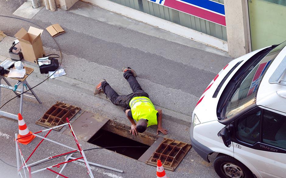 canalisation assainissement Lisses
